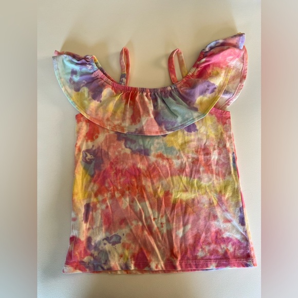 Girls Tie Dye Top 4T - Picture 2 of 4